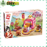 Đồ chơi lắp ghép xếp hình lều cắm trại chiến đấu cao cấp  với 248 mảnh ghép