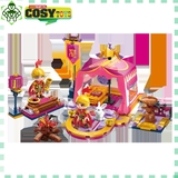 Đồ chơi lắp ghép xếp hình lều cắm trại chiến đấu cao cấp  với 248 mảnh ghép