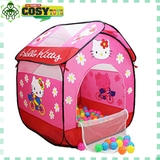 Lều hồng Kitty bằng vải dù cho bé