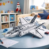 Đồ chơi lắp ghép xếp hình lắp ráp máy bay F35 Air Lightning với 1600 chi tiết