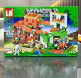 Đồ chơi lắp ghép xếp hình My world kèm nhân vật với nhiều chủ đề từ 426-423-562-559 mảnh ghép cho bé