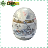 Đồ chơi lắp ghép mô hình tàu chiến đấu có hộp hình quả trứng