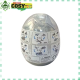 Đồ chơi lắp ghép mô hình tàu chiến đấu có hộp hình quả trứng