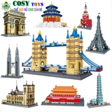 Đồ chơi lắp ghép xếp hình đền Taj Mahal of Agra với 1505 chi tiết