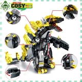 Đồ chơi lắp ghép Mô hình robot MechaGOZ với 472 mảnh ghép