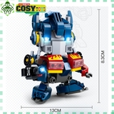 Đồ chơi lắp ghép xếp hình chiến binh Optimus Prime của Autobot giáp xanh với 212 mảnh ghép, mẫu robot lớn, khớp có cử động được và nhiều chi tiết cho bé
