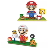 Đồ chơi lắp ghép xếp hình các nhân vật trong game Mario với 2000-2200 chi tiết