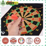 Đồ chơi phi tiêu nam châm với 6 phi tiêu và bảng điểm loại lớn