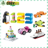 Đồ chơi lắp ghép xếp hình sáng tạo nhiều mẫu và kích cỡ cho bé với từ 460 mảnh ghép