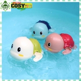 Rùa bơi dằng cót dưới nước đủ màu cho bé