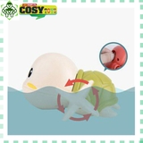 Rùa bơi dằng cót dưới nước đủ màu cho bé