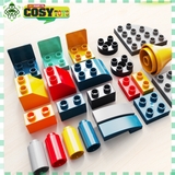 Đồ chơi lắp ghép xếp hình lắp ráp đa năng duplo bộ 4 trong 1 hơn 130 chi tiết