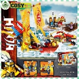 Đồ chơi lắp ghép xếp thuyền rồng Ninja.go cỡ trung với từ 394 mảnh ghép