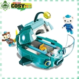 Đồ chơi lắp ghép xếp hình Tàu ngầm thám hiểm đại dương cá heo với 223 pics