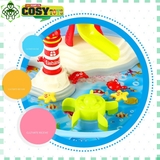 Hộp đồ chơi tháp nước câu cá