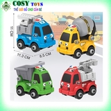 Túi 04 xe công trường tháo lắp mẫu mới đẹp