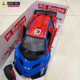 Đồ chơi xe đua thể thao đỏ xanh có điều khiển từ xa 4 chiều cho bé