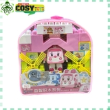 Túi xếp hình nhân vật poli với 52 chi tiết