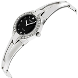 Đồng hồ nữ thép không gỉ mặt số đen - ASUP205