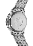 Đồng hồ nam mặt số bạc tự động Prestige Co-Axial - A424.10.40.20.02.001