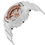 Đồng hồ nữ nhựa trắng Baby G - ABA110-7A1