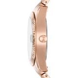 Đồng hồ nữ mặt số màu hồng pha lê mini Scarlette - AES4900