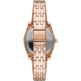 Đồng hồ nữ mặt số màu hồng pha lê mini Scarlette - AES4900