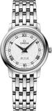 Đồng hồ nữ mặt số kim cương màu trắng bạc De Ville Prestige - A424.10.27.60.52.002