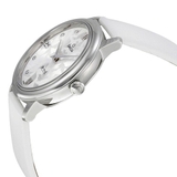 Đồng hồ nữ màu trắng mặt số kim cương De Ville - A42412336052001