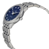 Đồng hồ nữ mặt số kim cương xanh - A42410276053001