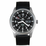 Đồng hồ nam vải đen thể thao tự động - ASNZG15