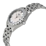 Đồng hồ nữ dây thép không gỉ mặt bạc Lady - AT0720101111800