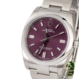 Đồng hồ nam Mặt số màu tím Vòng đeo tay bằng thép - A116000PUSO