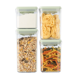 Bộ 4 hộp đựng thực phẩm khô Hokkaido 500ml, 1000ml (x2), 1400ml