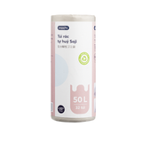 Túi rác tự huỷ Soji 50L x 32 túi (Túi miệng lượn sóng)