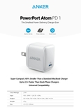 Sạc ANKER PowerPort Atom PD 1 30w - A2017