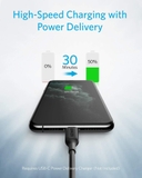 Cáp ANKER PowerLine III Lightning to USB-C - Dài 1.8m - A8833