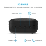 Loa Bluetooth ANKER SOUNDCORE Sport (chống nước) - A3182