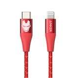 Cáp ANKER PowerLine+ II USB-C to Lightning 0.9m Marvel - A9548