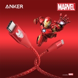 Cáp ANKER PowerLine+ II USB-C to Lightning 0.9m Marvel - A9548