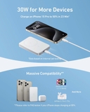 Pin Sạc Dự Phòng Từ Tính Anker MagGo Slim 10000 mAh - A1664