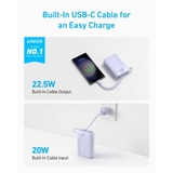 Pin Sạc Dự Phòng Anker 20000 22.5W (Built-In USB-C Connector) - A1647