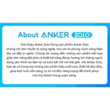 Pin dự phòng Anker Zolo 10000mAh 30W Magnetic Power Bank with USB C Cable - A1685