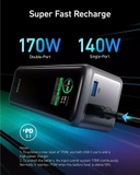 Pin sạc dự phòng Anker Prime 27,650mAh Power Bank (250W) - A1340