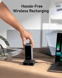 Đế Sạc Anker Nano Sạc Nhanh 100w Sạc Không Dây Pogo Cho Anker Prime 3 Cổng - 2 Cổng USB-C & 1 Cổng USB - A1902