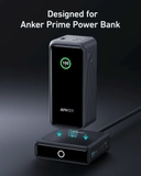 Đế Sạc Anker Nano Sạc Nhanh 100w Sạc Không Dây Pogo Cho Anker Prime 3 Cổng - 2 Cổng USB-C & 1 Cổng USB - A1902
