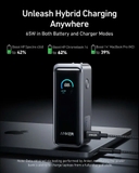 Pin Sạc Dự Phòng Anker Prime Fusion 9600mAh công suất 65W - A1339