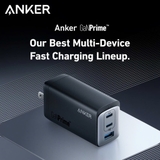 Củ Sạc Nhanh Anker 737 GaNPrime 120W 3 Cổng 1A2C- A2148