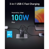 Củ Sạc Nhanh Anker Prime 100W 3 Cổng 1 UsbA & 2 USB C - A2343