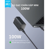 Sạc Anker Nano 1C 100W kèm cáp type-C - B2679